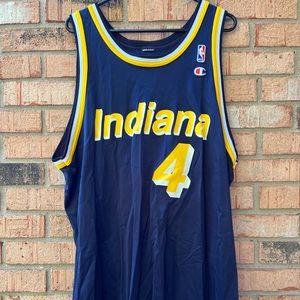 Vintage Travis Best Pacers Jersey
